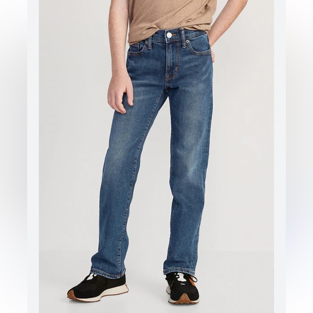 GAP Stretch Straight Medium Wash Jeans